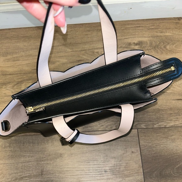Kate Spade Black Scallop Tote - Picture 2 of 4